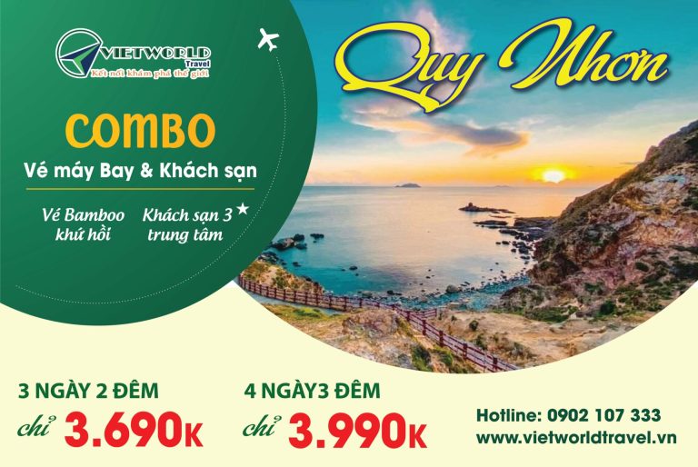 Combo tour Quy Nhơn – Gói ưu đãi du lịch & khách sạn giá tốt 2025