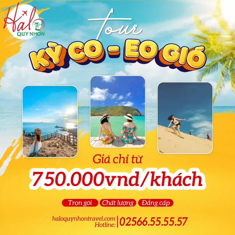 Tour Kỳ Co – Eo Gió 1 ngày – Lịch trình trọn vẹn, giá hợp lý, vui cực đã