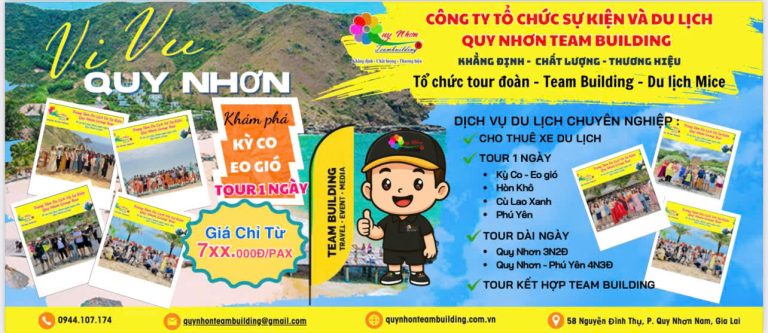 Công ty Quy Nhơn Group Tour – Dẫn đầu tour trọn gói và du lịch trải nghiệm