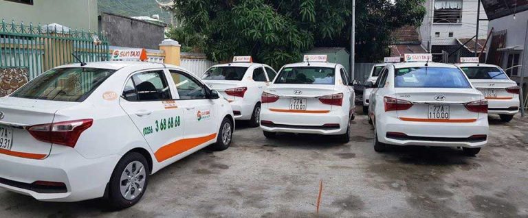 Sun Taxi chi nhánh Quy Nhơn – Phục vụ nhanh, giá hợp lý, xe sạch đẹp
