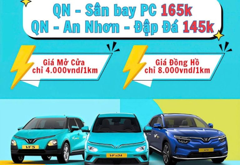 Taxi Quy Nhơn Xanh – Xe sạch, dịch vụ chuyên nghiệp, giá siêu tiết kiệm
